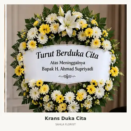 Krans Bunga Duka Pondok Indah Mall